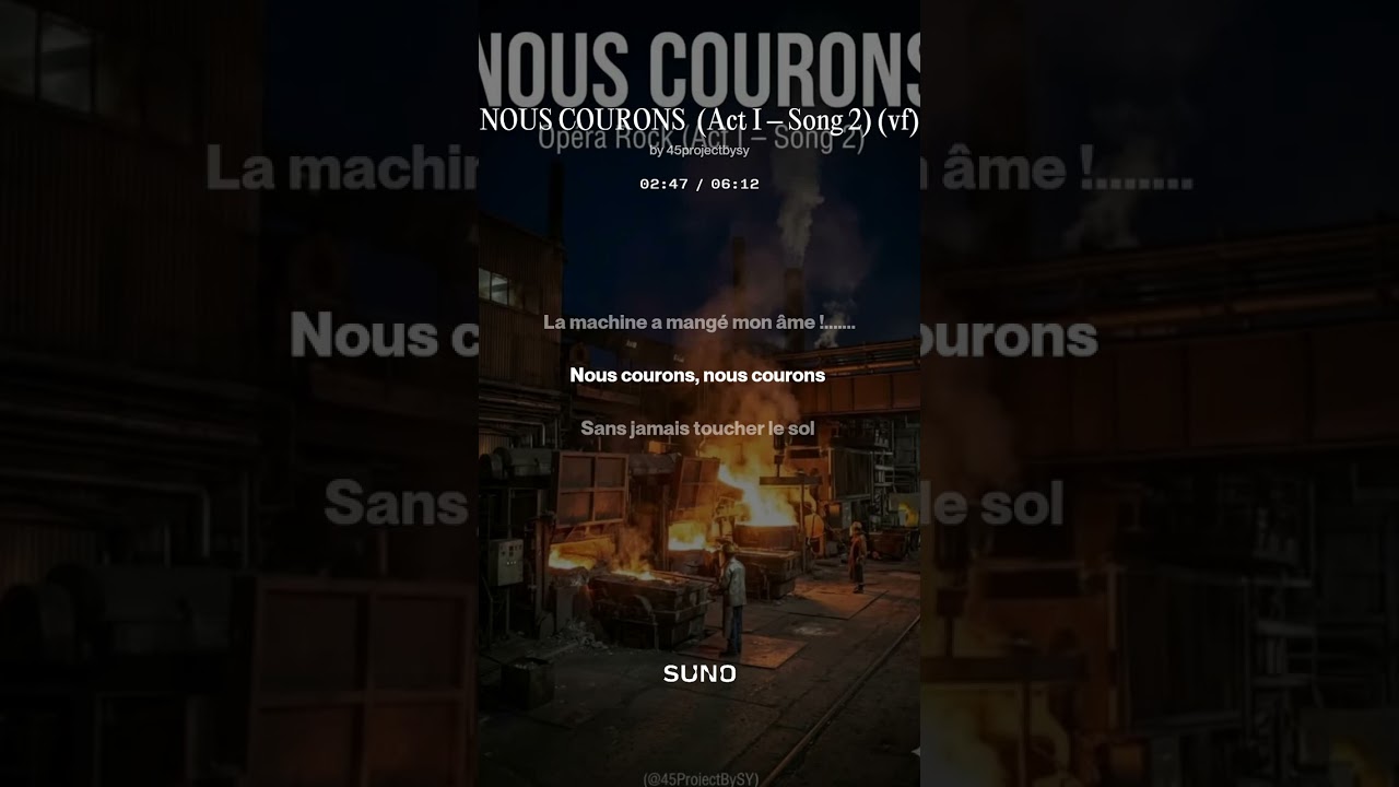 NOUS COURONS  Act I – Song 2 vf