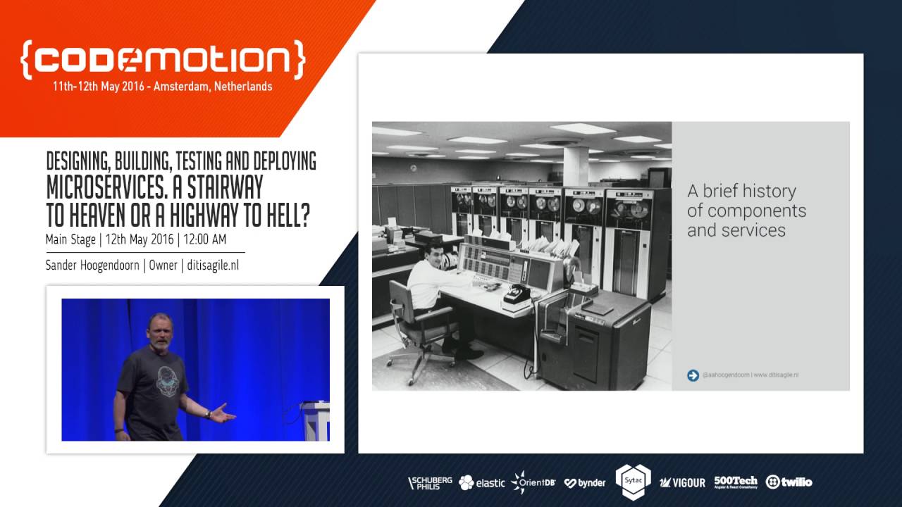 Sander Hoogendoorn - Designing, building, testing and deploying microservices