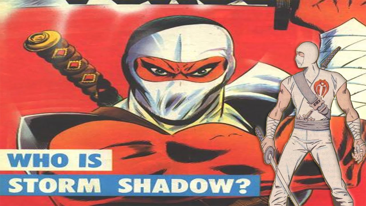 История и происхождение GI Joe's STORM SHADOW!