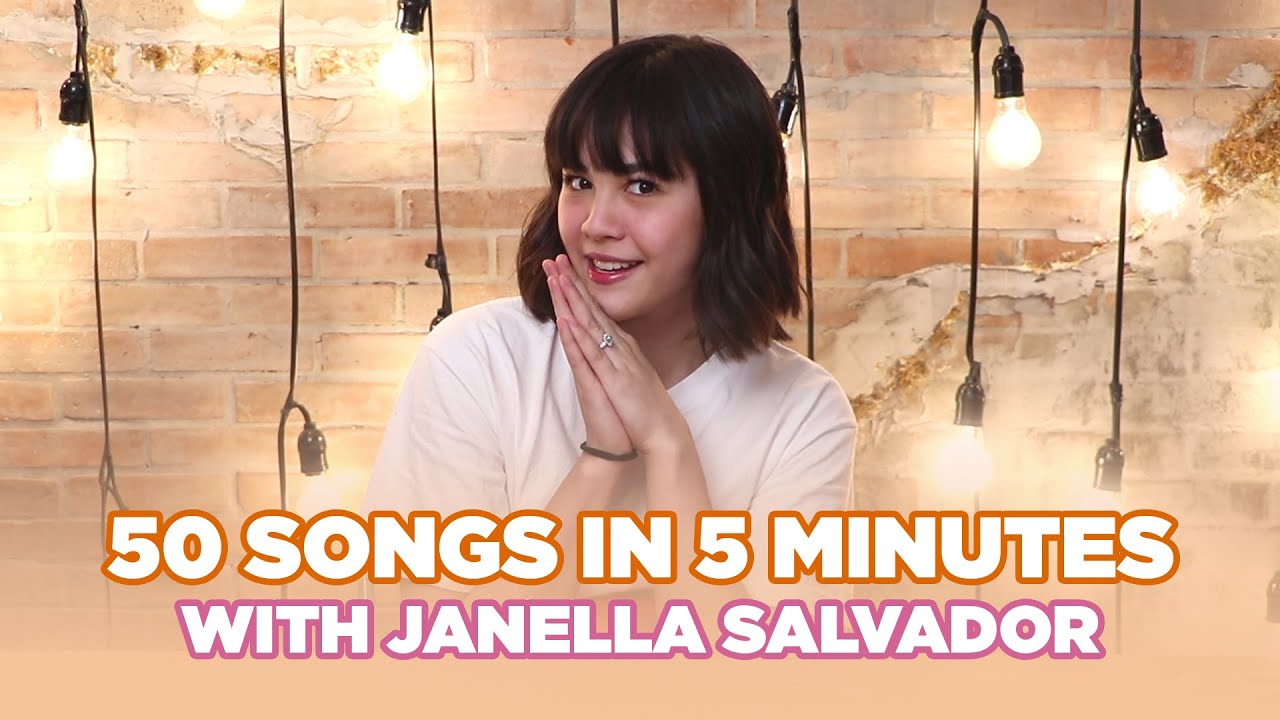 50 OPM Songs in 5 Minutes with Janella Salvador