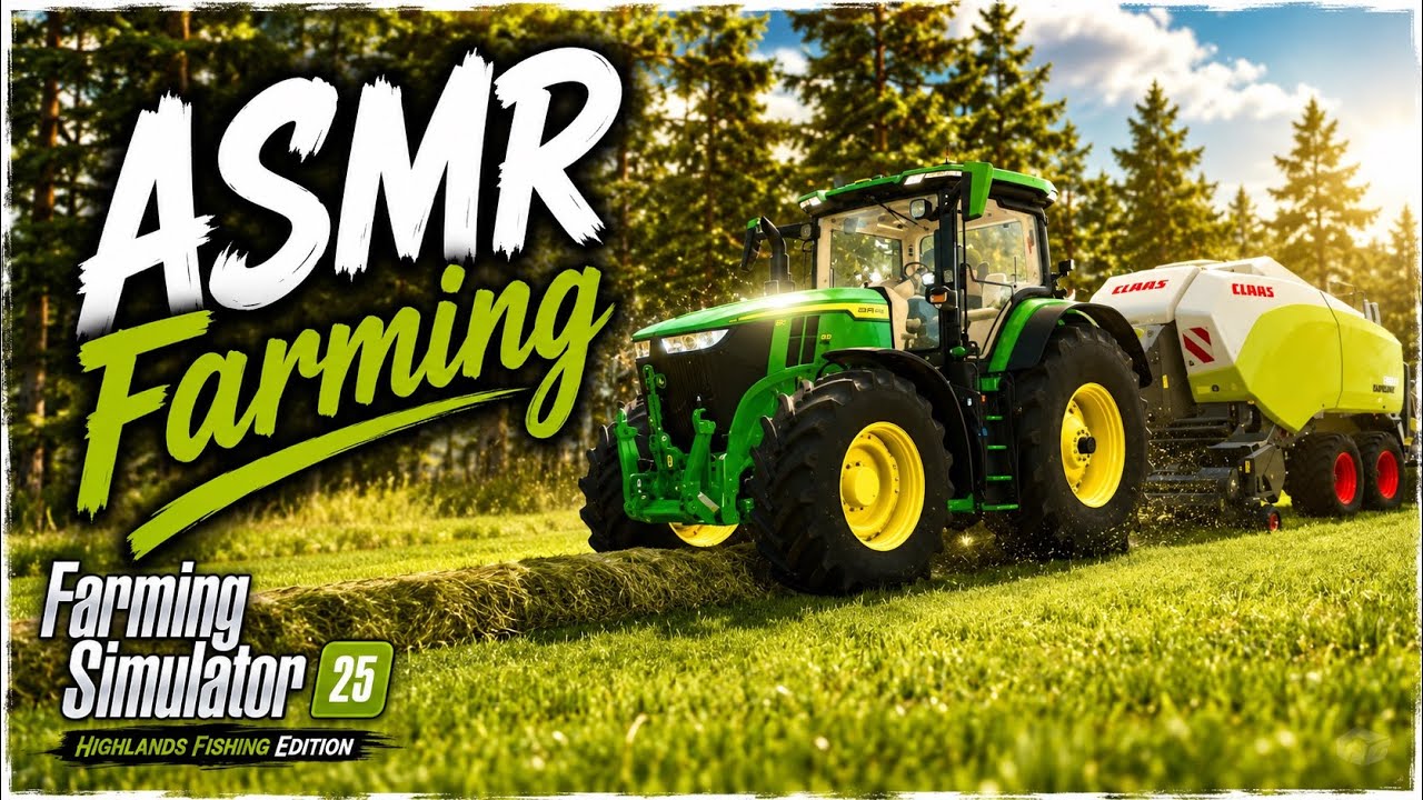 Wheat Harvest, Hay & Straw Baling | Kinlaig Farm Work | Farming Simulator 25 PS5