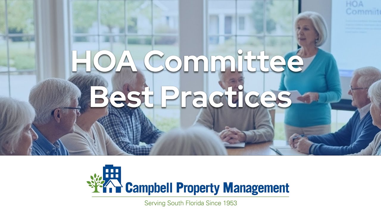 HOA Committee Best Practices