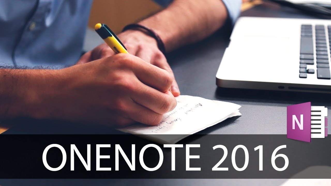 CURSO DE MICROSOFT ONENOTE 2016 - COMPLETO