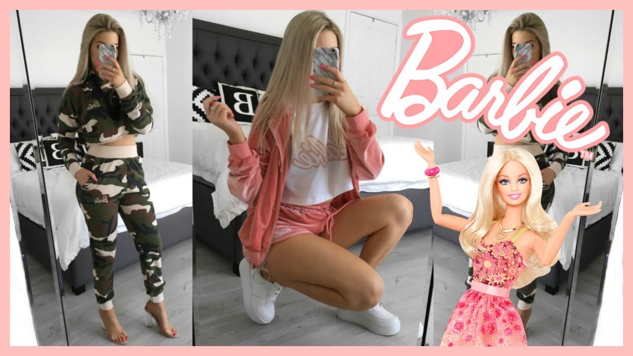 MISSGUIDED X BARBIE TRY ON CLOTHING HAUL | HANNAH SCHRODER
