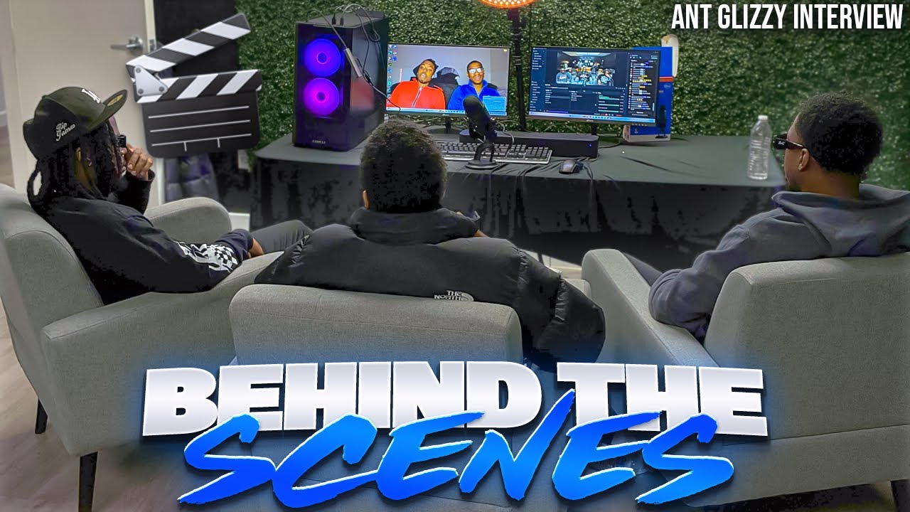 Behind The Scenes Of Our FIRST Sit-Down INTERVIEW W/ ANT GLIZZY! (Vlog 001)