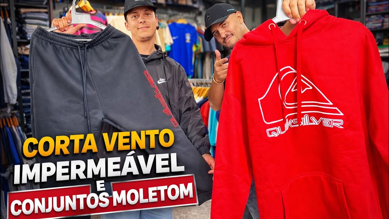 🤑👕FORNECEDOR DE JAQUETAS CORTA VENTOS IMPORTADAS IMPERMEÁVEIS E CONJUNTOS MOLETOM PREMIUM #brás