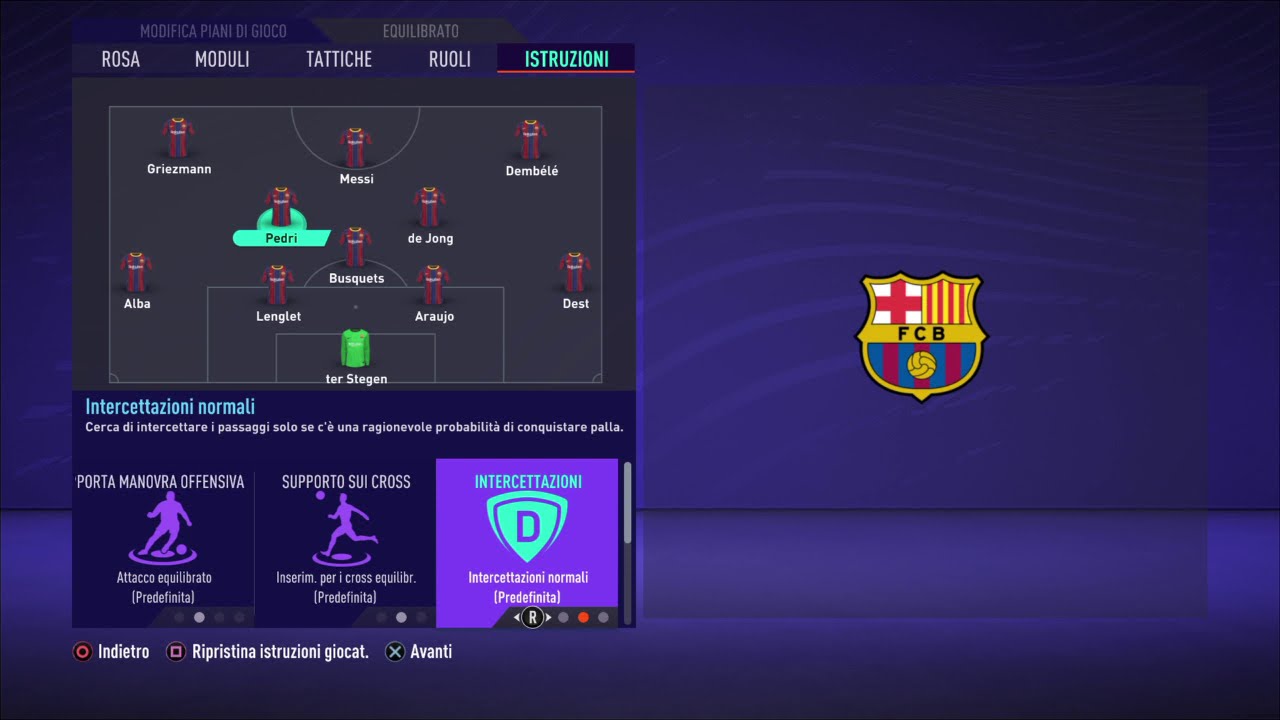 RONALD KOEMAN'S BARCELONA -Custom Tactics- FIFA 21