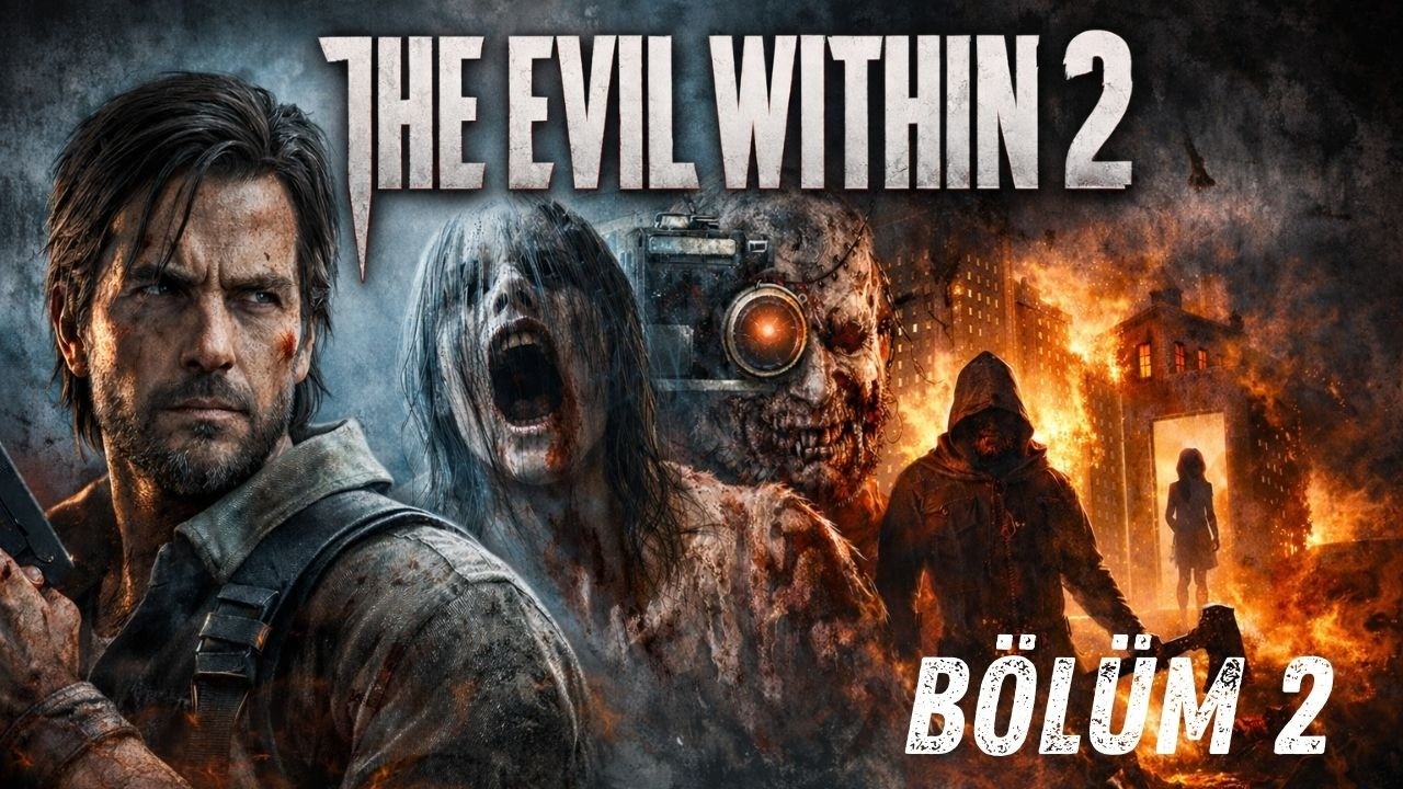 The Evil Within 2 | Karanlık Tünellere İniyoruz 🚇 Gaz Maskelerini Takın! 😷 | PS5