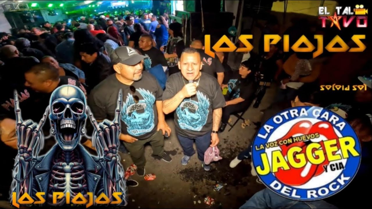 La otra cara del Rock Sonido JAGGER en los40 aniversario de los PIOJOS Benito Juárez, Ciudad Neza