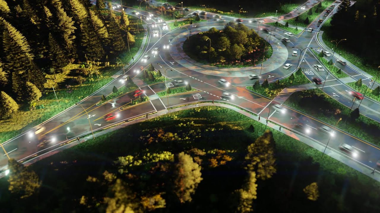 Lumion 6 Mass Move Roundabout