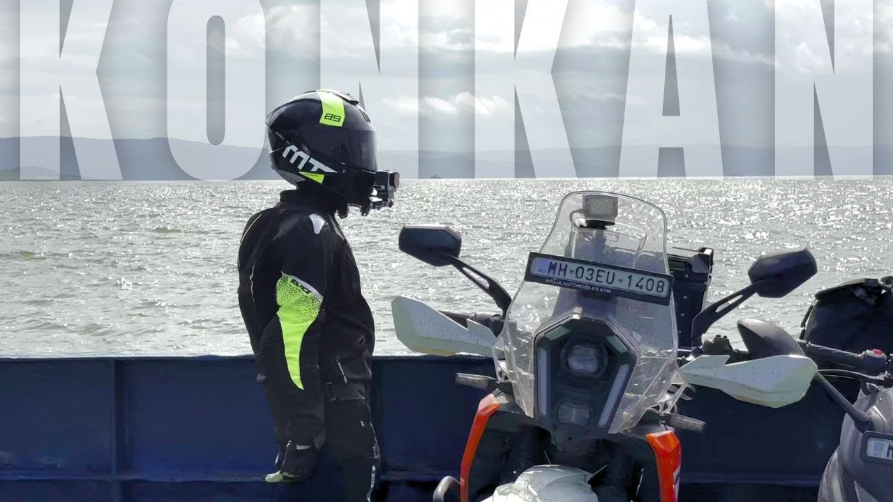 4 Ferries, 1 Epic Ride! Mumbai to Ganpatipule on my KTM ADV 390 S!