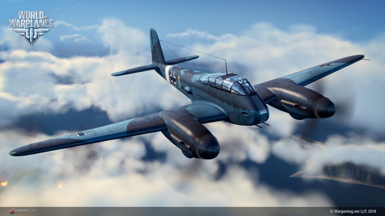 World of Warplanes: Ace Winged Legend & Marseille Medal in Me 410 @ Plateau