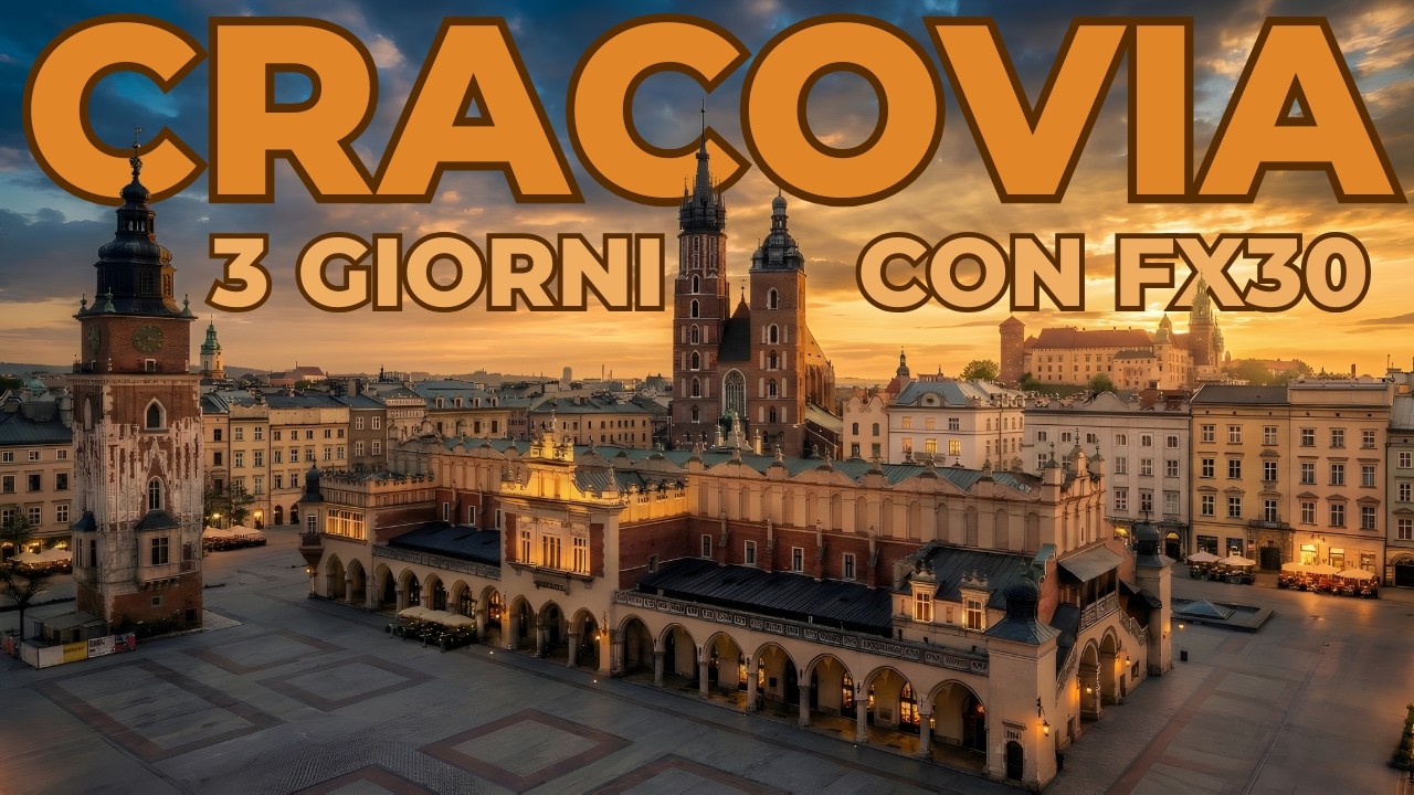 Cracovia in 3 giorni con Sony FX30 | Francesco Gori