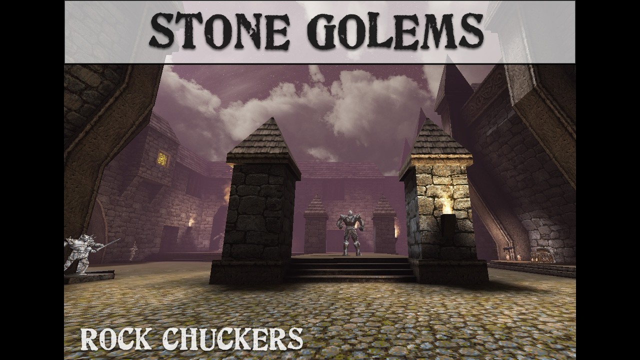 Arcane Dimensions Stone Golems