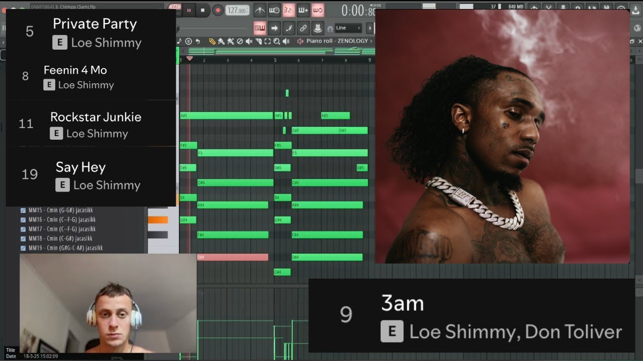 How I made 5 SAMPLES for Loe Shimmy's new album 