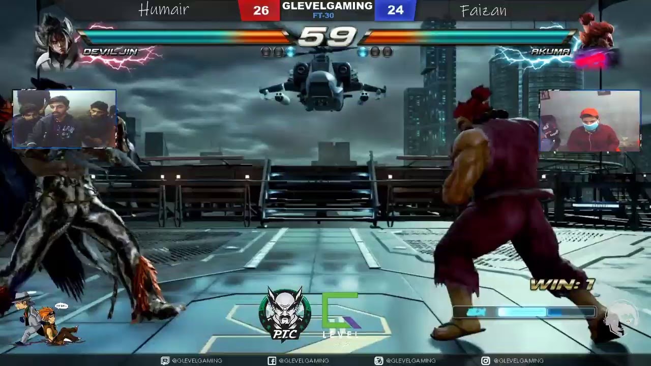 Humair | Tayyab | Vs | Faizan | Adeel | FT-30 | #TEKKEN7 | #GLevelGaming  | LIVE