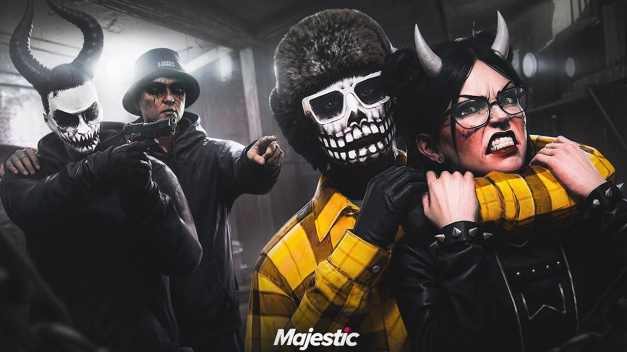 НАКАЗАЛ ВЫСЕРШУ И ЕЕ ТОЛПУ в Гта 5 Рп / Majestic Rp