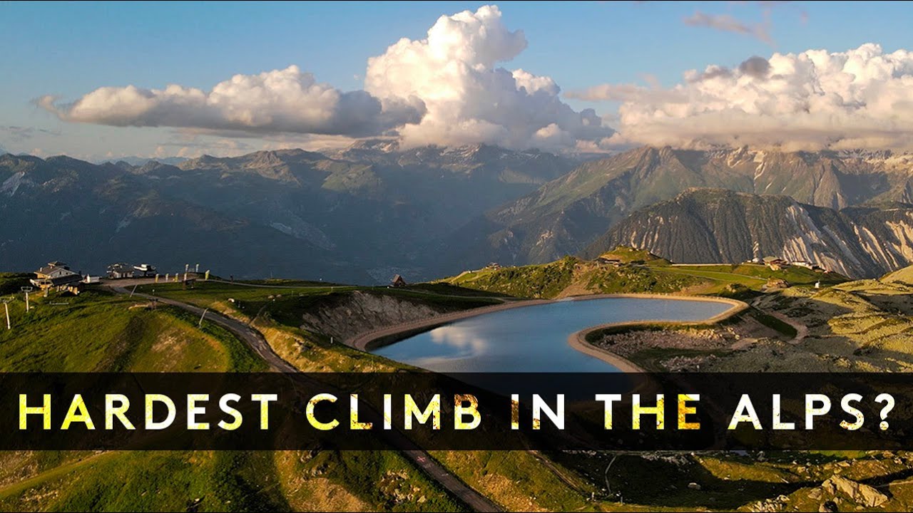 Col de la Loze (Méribel) - Final climb of Stage 17 of the 2023 Tour de France.
