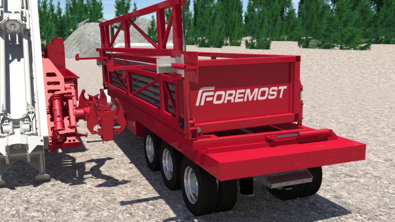 Foremost Mineral Exploration Pipehandler