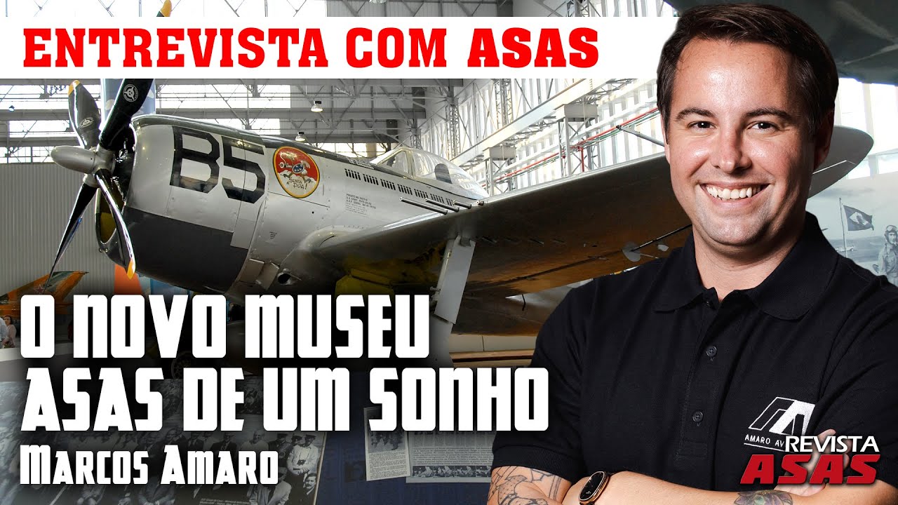 ENTREVISTA EXCLUSIVA! Marcos Amaro: O Novo Museu Asas de Um Sonho – 21/06/2024