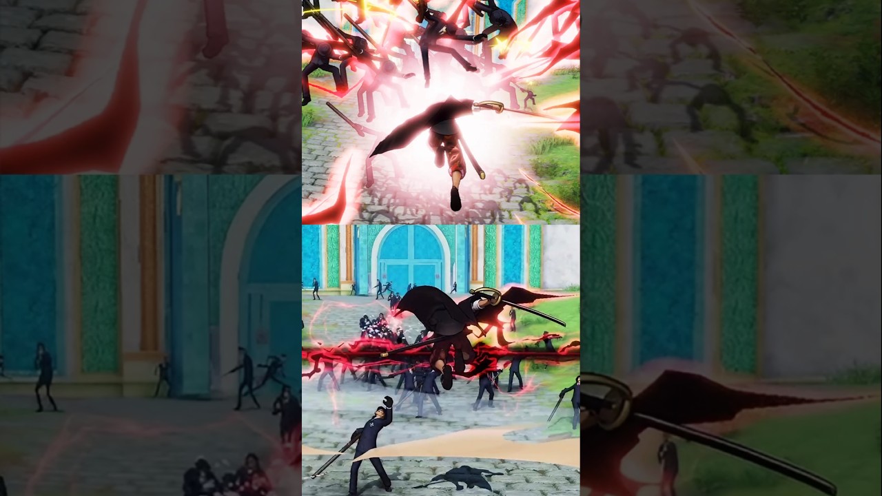SHANKS Divine Departure (DLC VS MOD) Comparison-One Piece Pirate Warriors 4 #ONEPIECE #shanks #oppw4