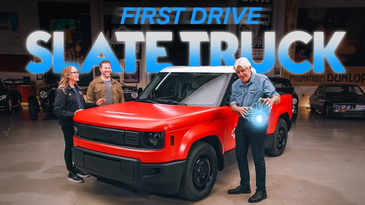 Is This DIY Electric Slate Truck The Future Of American Manufacturing? | Jay Leno’s Garage