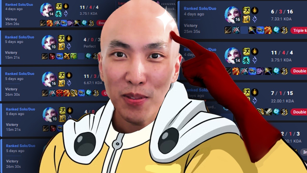 This is why I'm the RANK 1 Jinx main