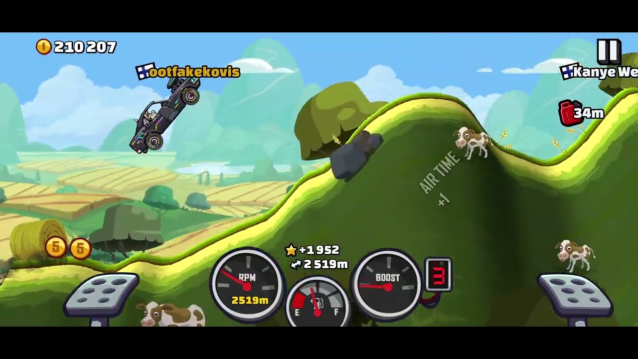 I made new record with muscle car