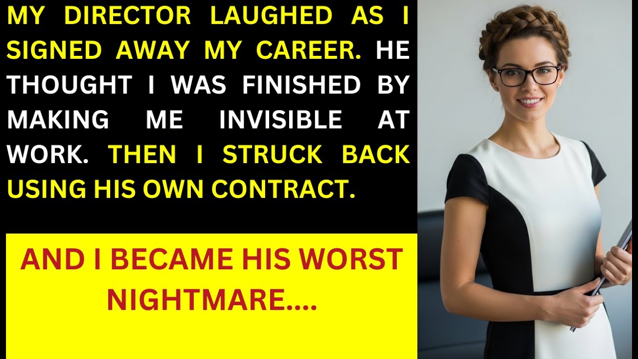 My Director Forced Me to Sign an NDA After an Incident — The Clause He Ignored Changed Everything