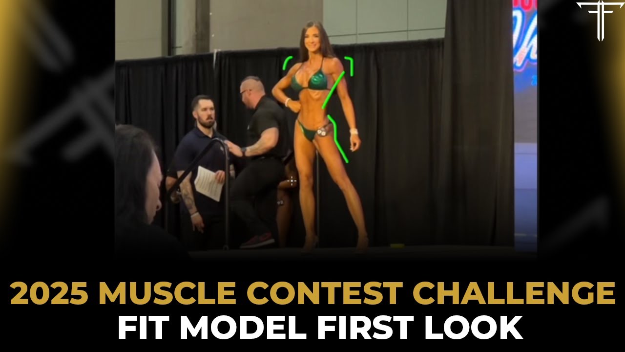 First Look at the New Fit Model Division at 2025 Muscle Contest Challenge