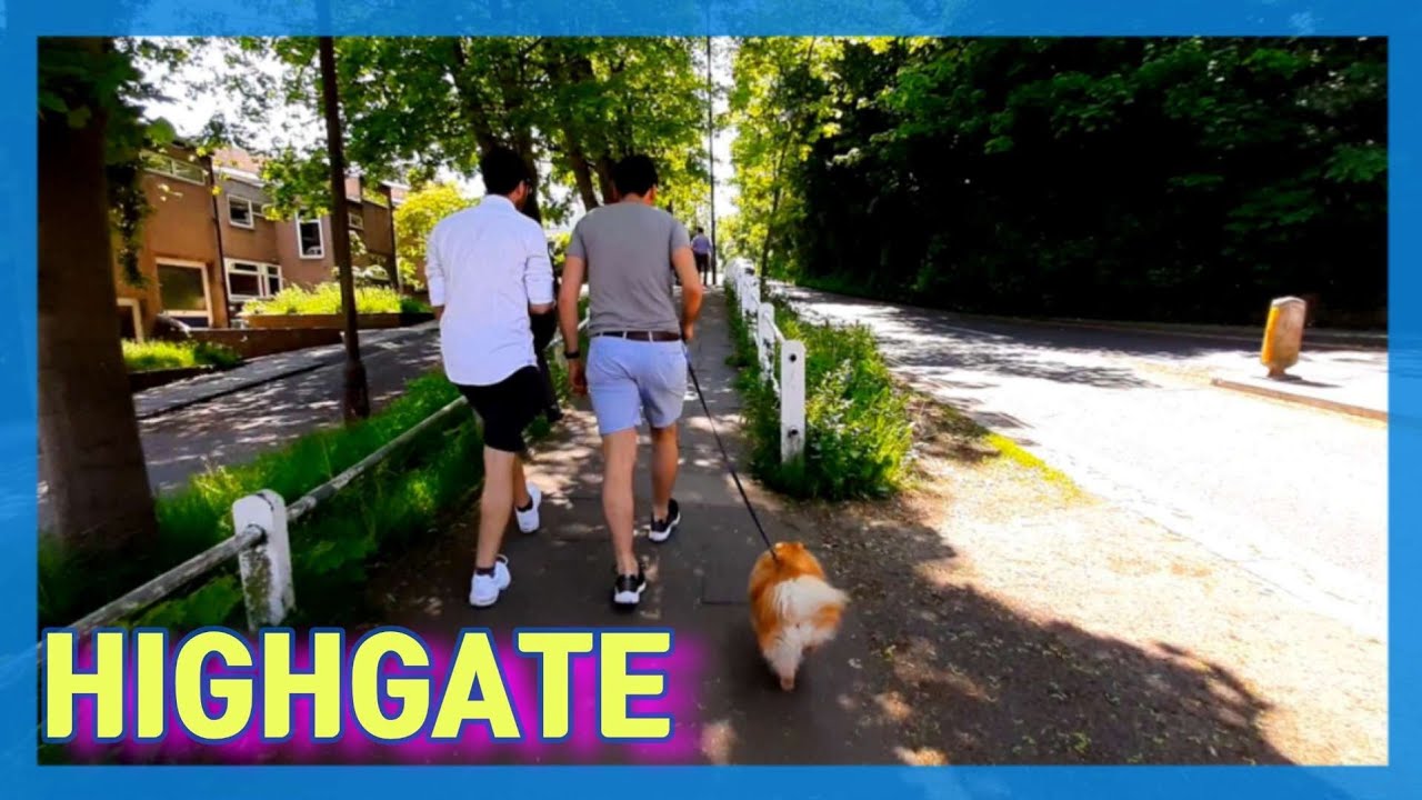 🇬🇧 Walk in HIGHGATE & WATERLOW PARK London | United Kingdom | 런던 도심속의 요새 - 하이게이트