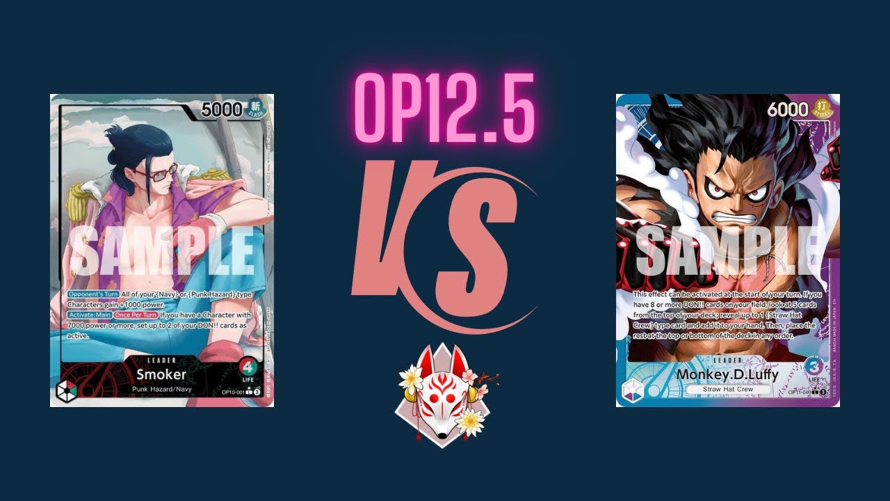 OP12.5 RG Smoker vs UP Luffy! Strickly Broken