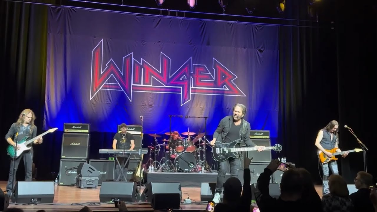 Winger “Headed For A Heartbreak” live @ FIM Flint MI February 2025