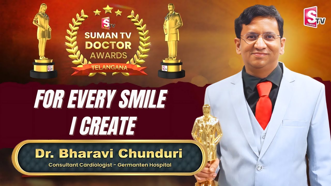 Dr. Bharavi Chunduri | SumanTV Doctor Awards | Excellence in Cardiology | SumanTV