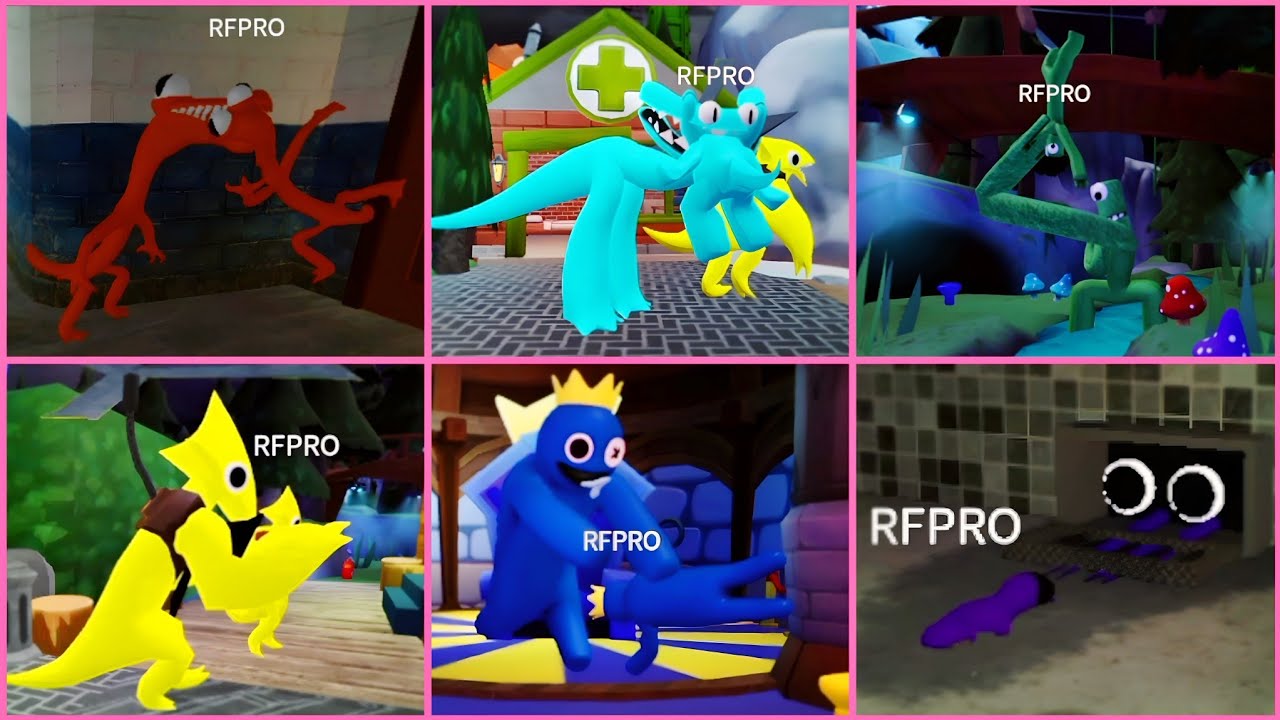 3rd Person View makes Rainbow Friends 10x Creepier!