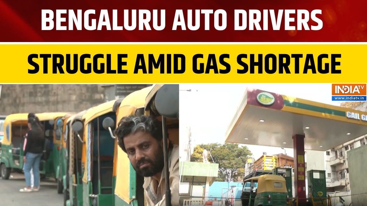 Bengaluru Gas Shortage Hits Auto-Rickshaw Drivers as Prices Surge and Supply Drops