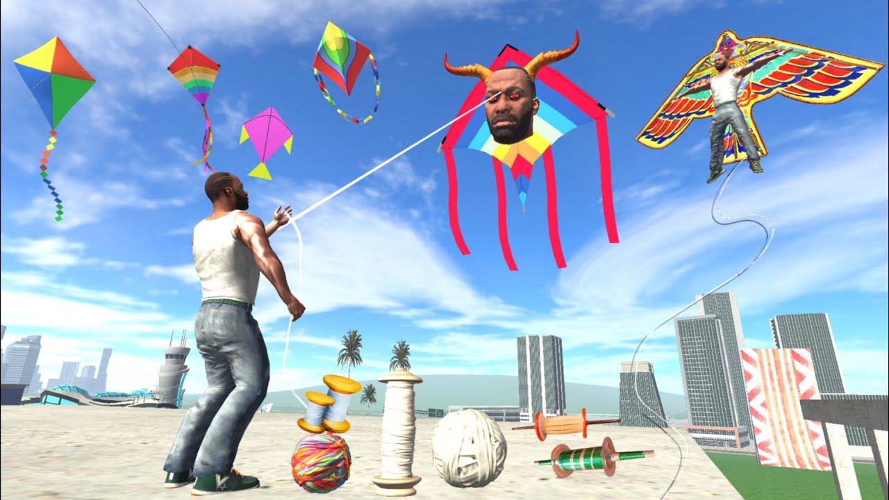 Franklin Celebrate Makar Sankranti in Indian Bike Driving 3D