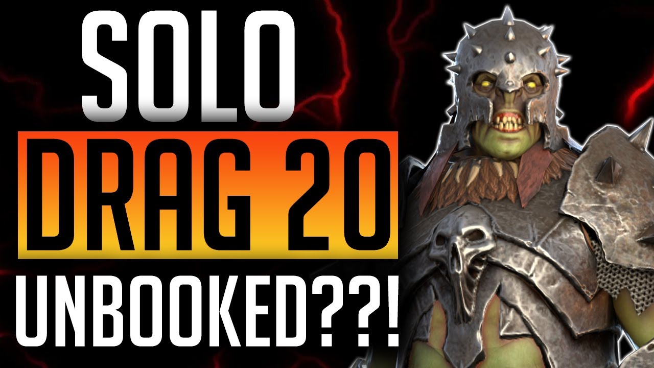 EPIC UNBOOKED SOLO'S DRAGON 20 100% WIN RATE! | Raid: Shadow Legends