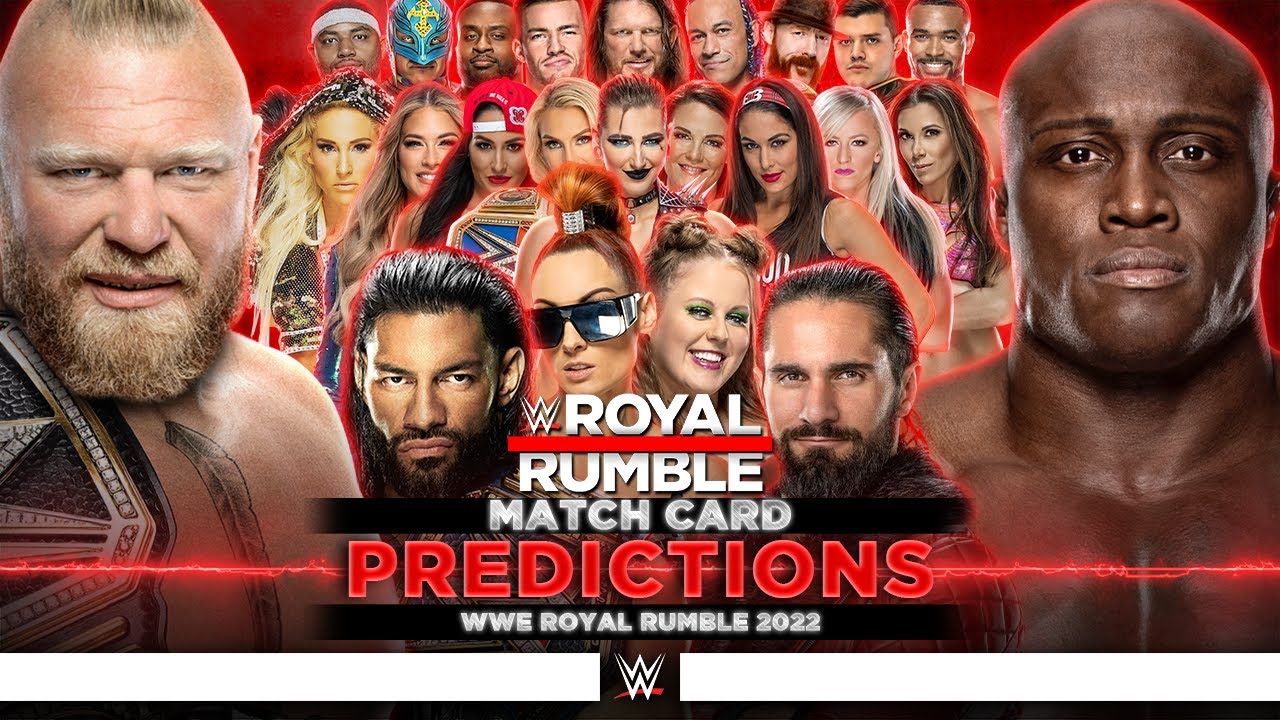 WWE Royal Rumble 2022 - Card Predictions [v2]