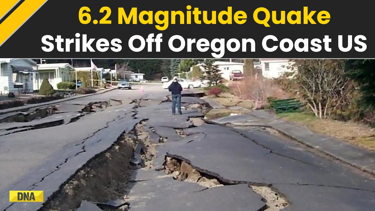 US News: 6.2 Magnitude Earthquake Strikes Off Oregon Coast | US West Coast Tremors