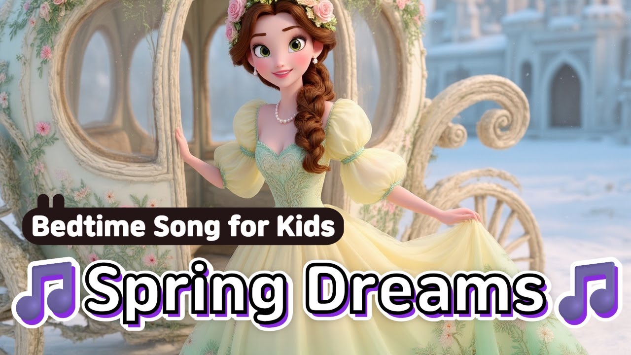Spring Dreams 🌸 | Bedtime Song for Kids | Night Nest