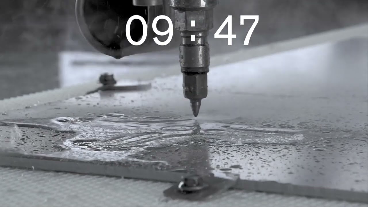 OMAX Waterjet Cutting: a 42-Second Story