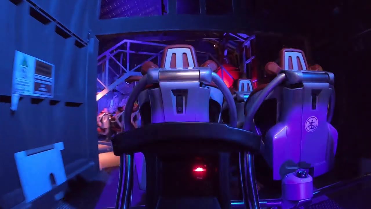 Blue Fire (Last Row Onride) Video Europa Park Rust 2020