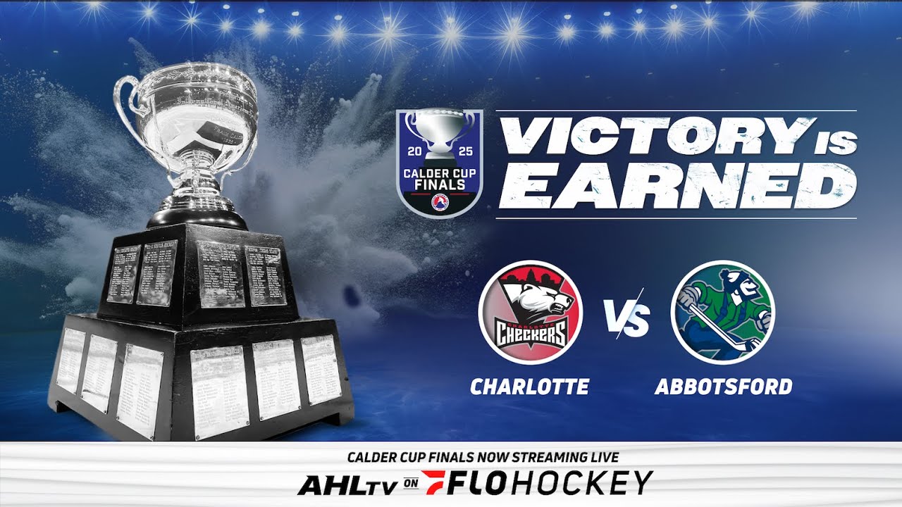AHL Playoffs Free Live Stream -  Abbotsford Canucks vs Charlotte Checkers (AWAY) | FloHockey