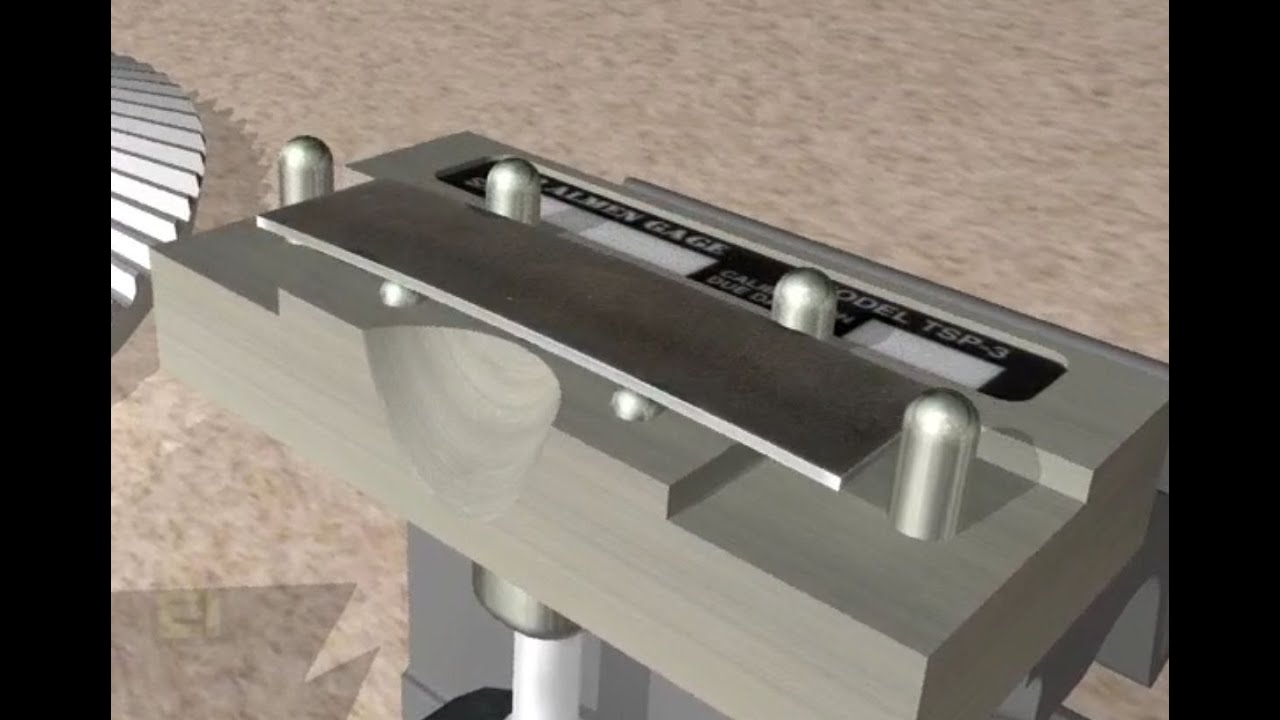 Shot Peening Intensity - How to perform an Almen Strip Test - 2015