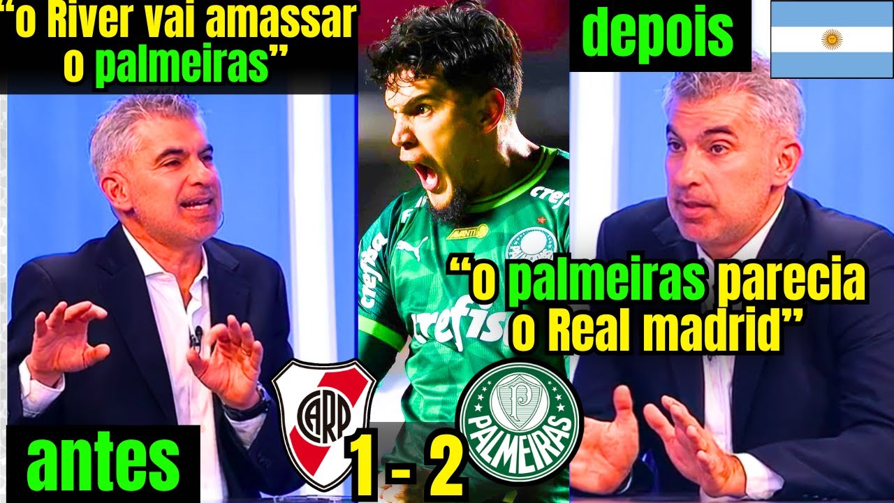 O PALMEIRAS ASSOMBROU A MIDIA ARGENTINA QUE SE RENDEU AO VERDÃO 