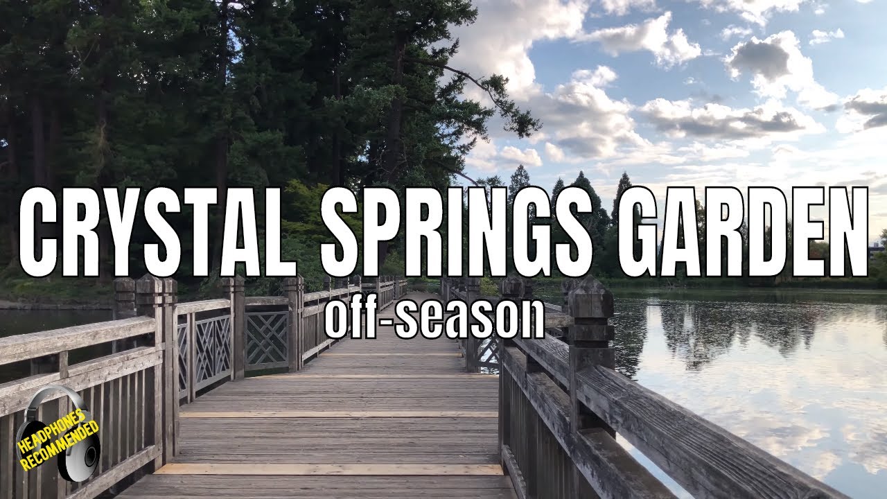 Crystal Springs Rhododendron Garden in Portland, Oregon 2019 | Binaural | Walking Tour | 4k | Nature