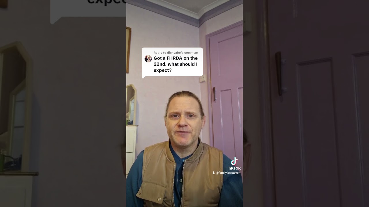 What should I expect at a FHDRA?
