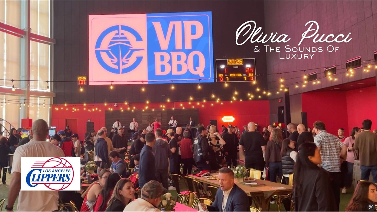 Live at Intuit Dome: Olivia Pucci | Clippers VIP BBQ + Surprise Dance from Chuck!