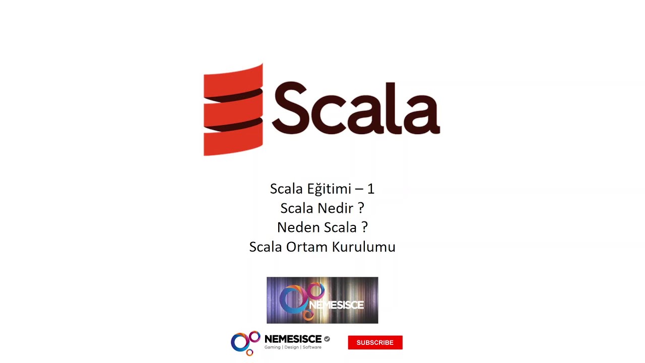 Yeni Başlayanlar İçin Scala Programlama #1 | Scala Nedir ve Scala Ortam Kurulumu